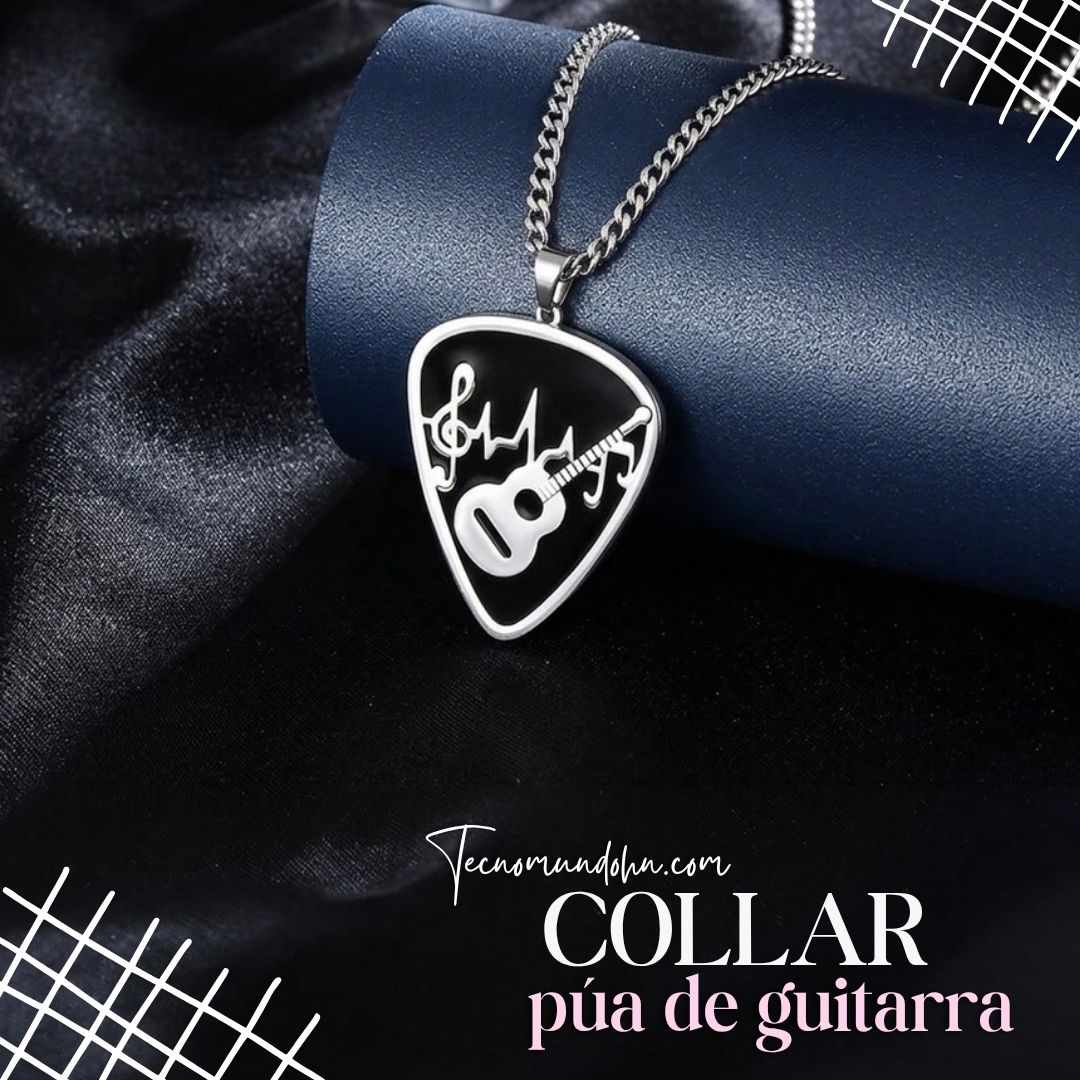 Collar Púa De Guitarra