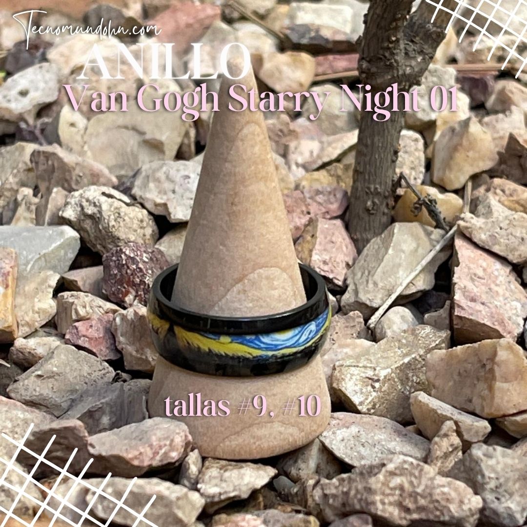 Anillo Van Gogh Starry Night  01