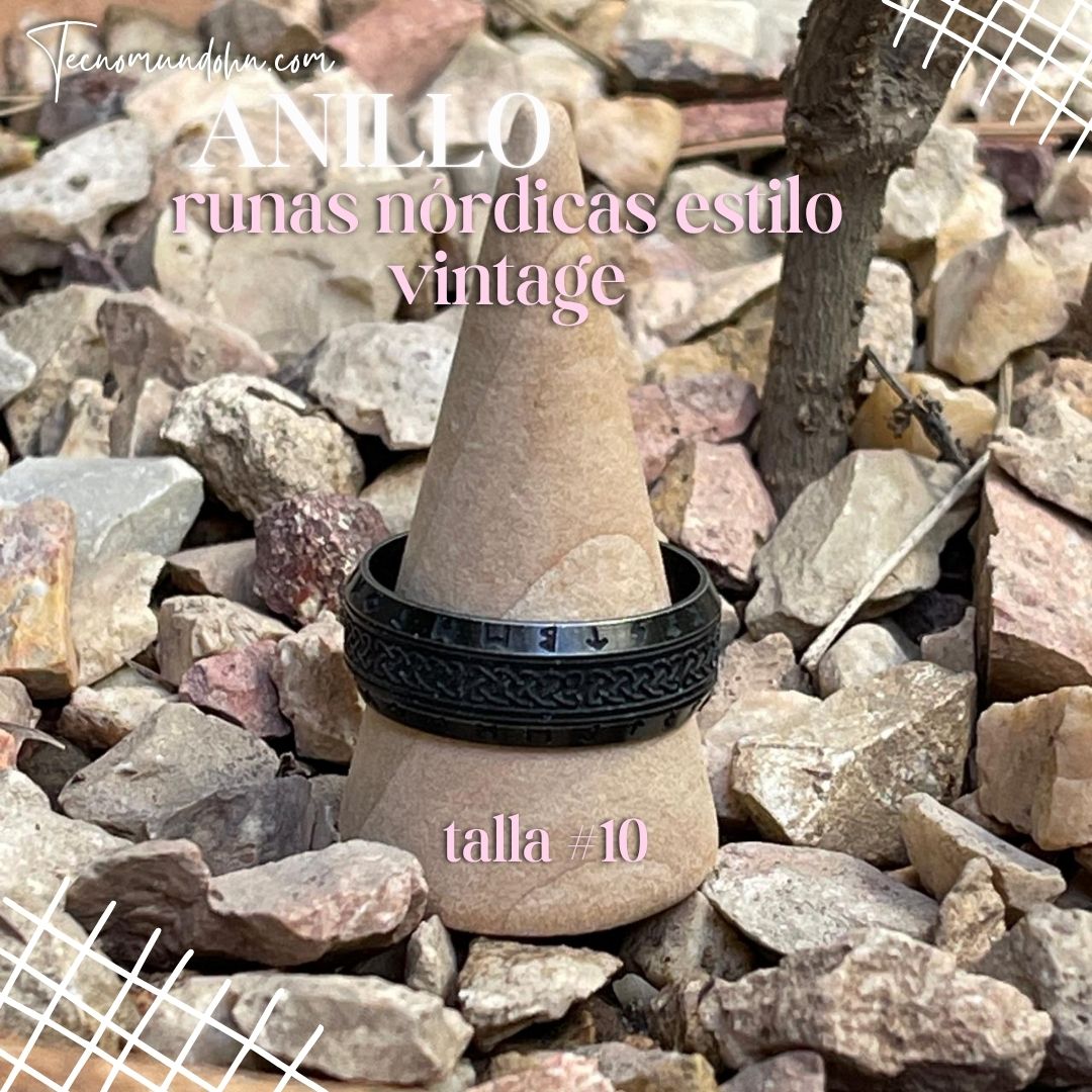 Anillo Runas Nordicas
