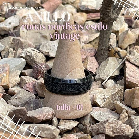 Anillo Runas Nordicas