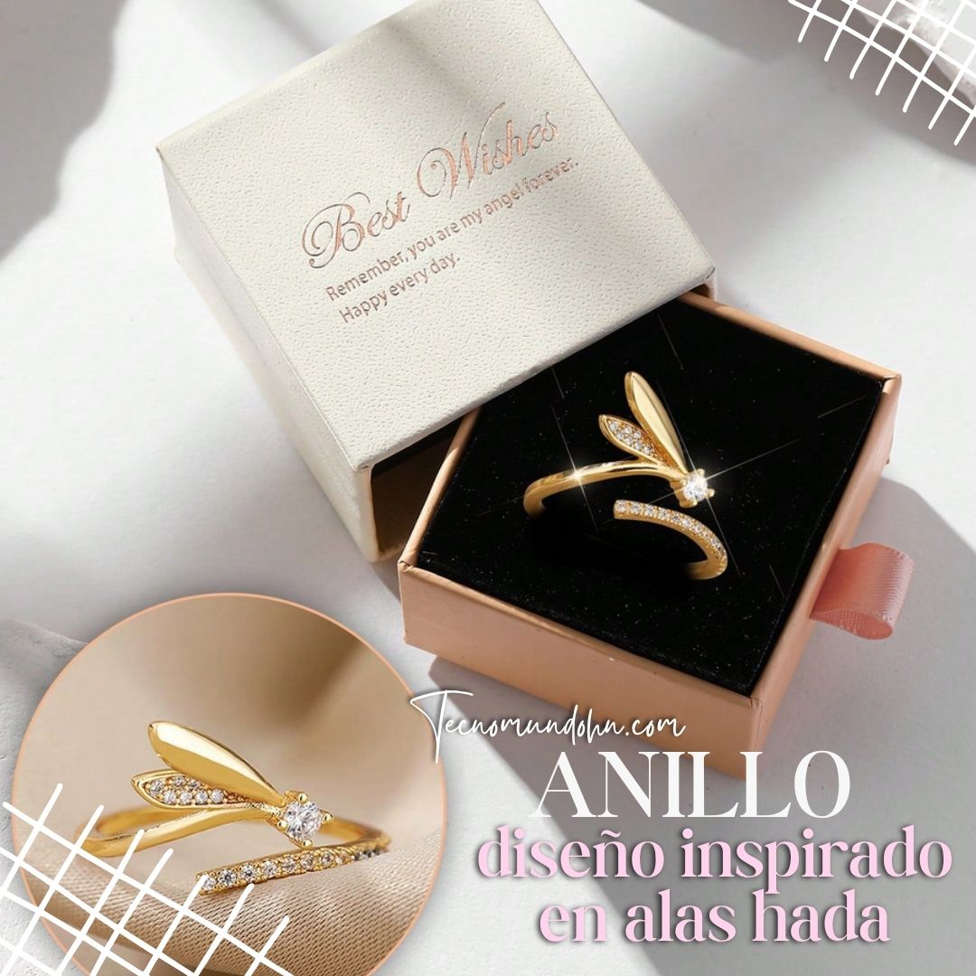 Anillo Alas Hada