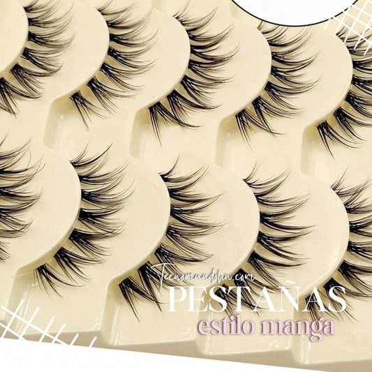 Pestañas Estilo Anime