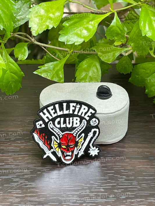 Broche Hellfire Club Dungeons & Dragons| Stranger Things
