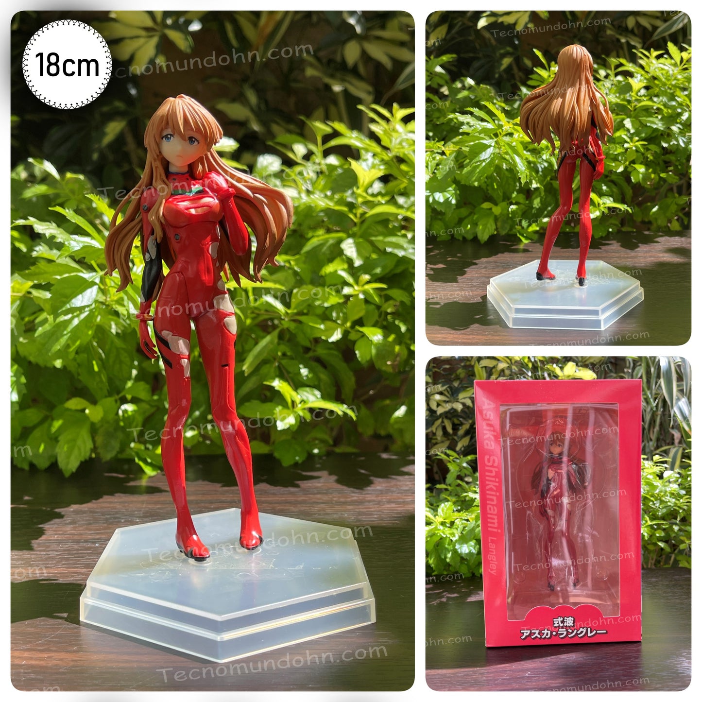 Figura Asuka Langley  | Neon Genesis Evangelion 18Cm
