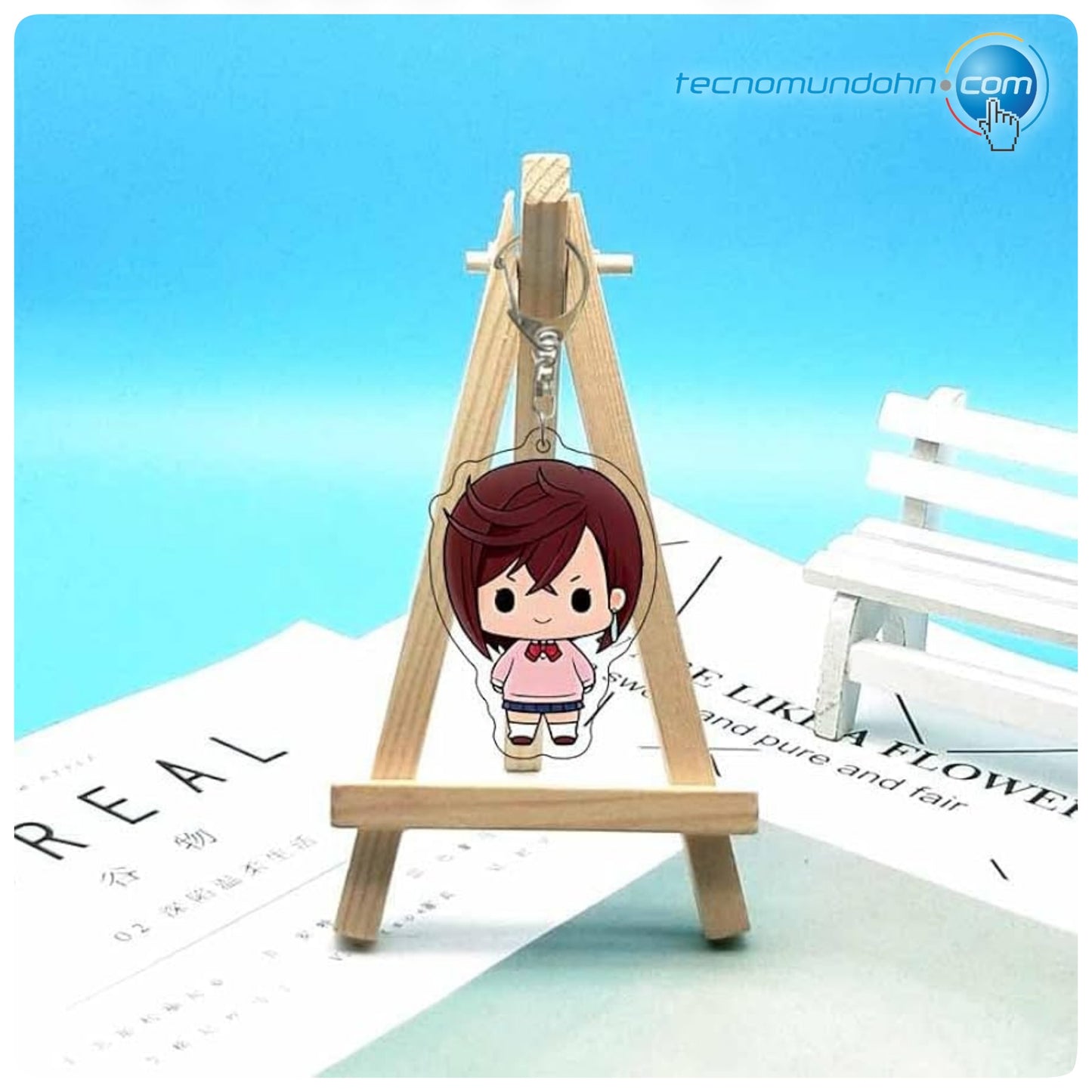 Llavero Acrílico Momo Ayase | Dandadan