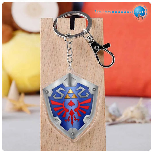 Llavero Acrílico Escudo Hyliano | The Legend Of Zelda