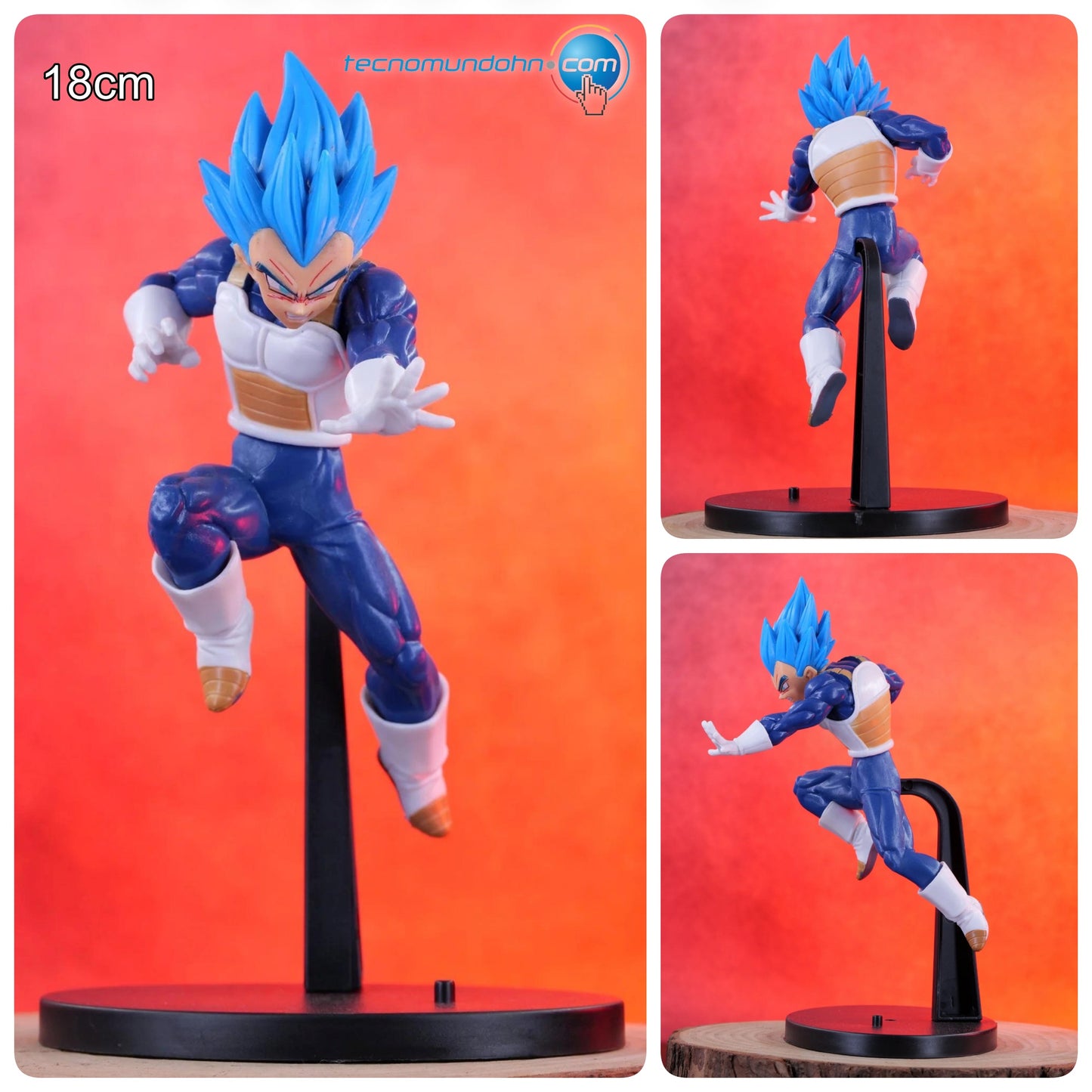 Figura Vegeta Super Saiyan Blue | Dragon Ball 18Cm