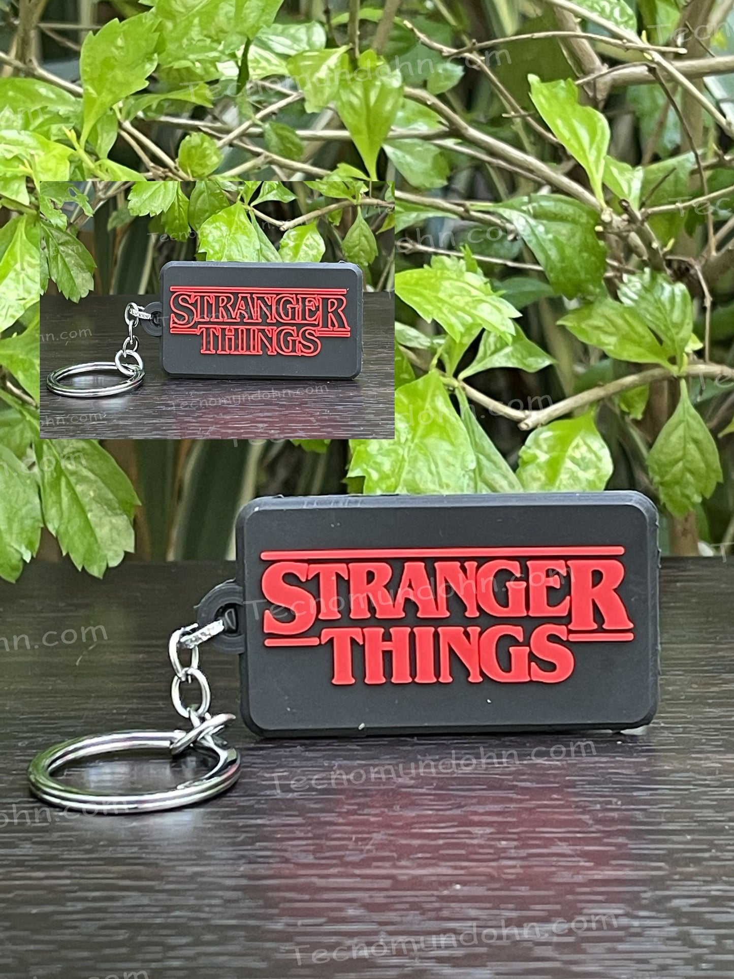 Llavero De Goma Stranger Things