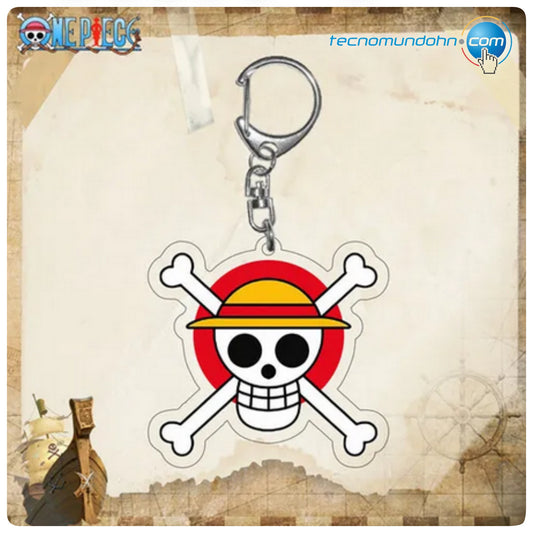 Llavero Acrílico Calavera De Luffy | One Piece