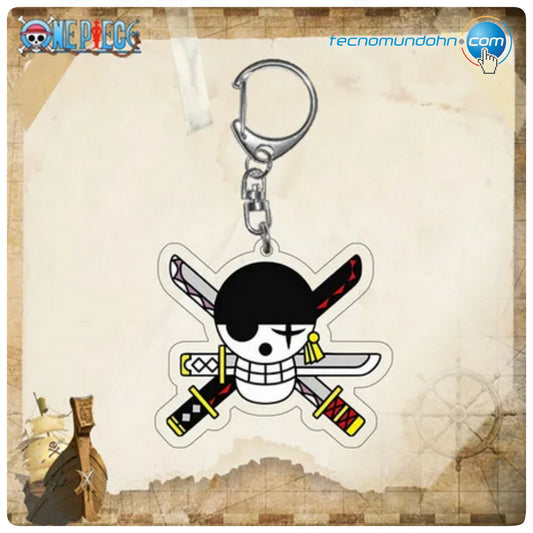 Llavero Acrílico Roronoa Zoro | One Piece
