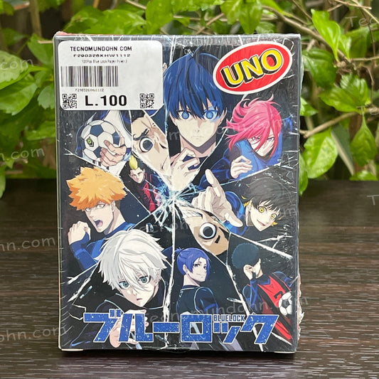 Baraja De Cartas Uno Con Temática De Blue Lock