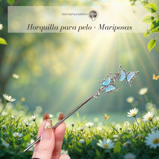 Horquilla Para Pelo Mariposas