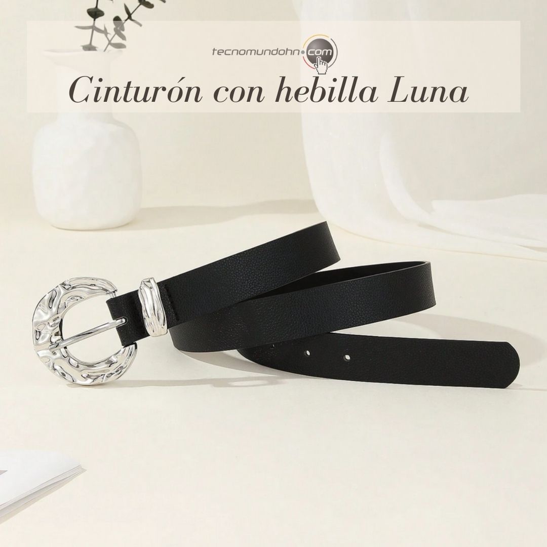 Cinturón Con Hebilla Luna
