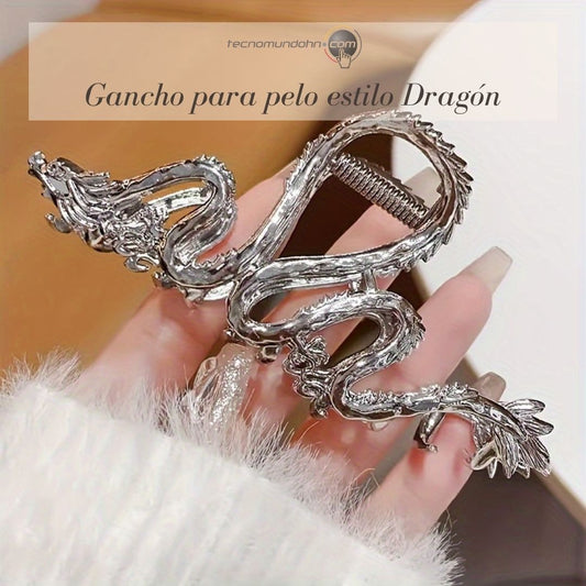 Gancho Par Pelo Estilo Dragón