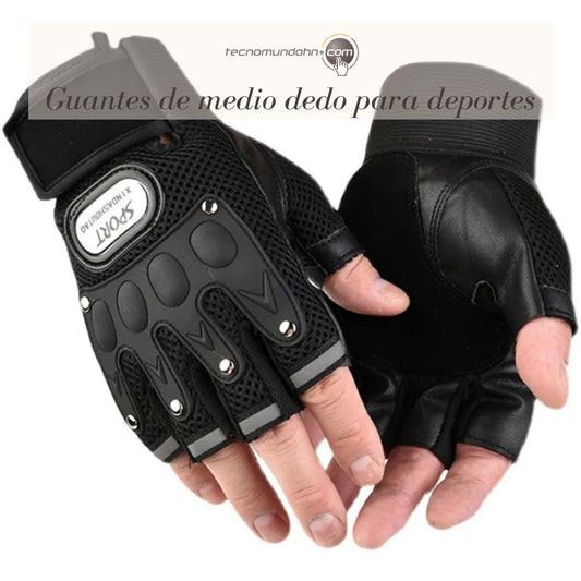 Guantes De Medio Dedo Para Deportes