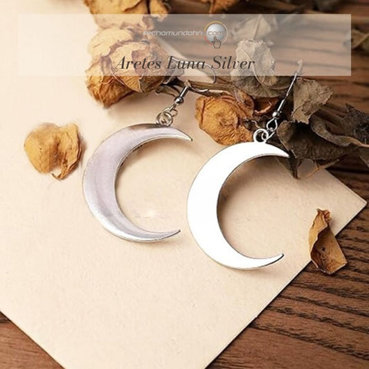 Aretes Luna Silver
