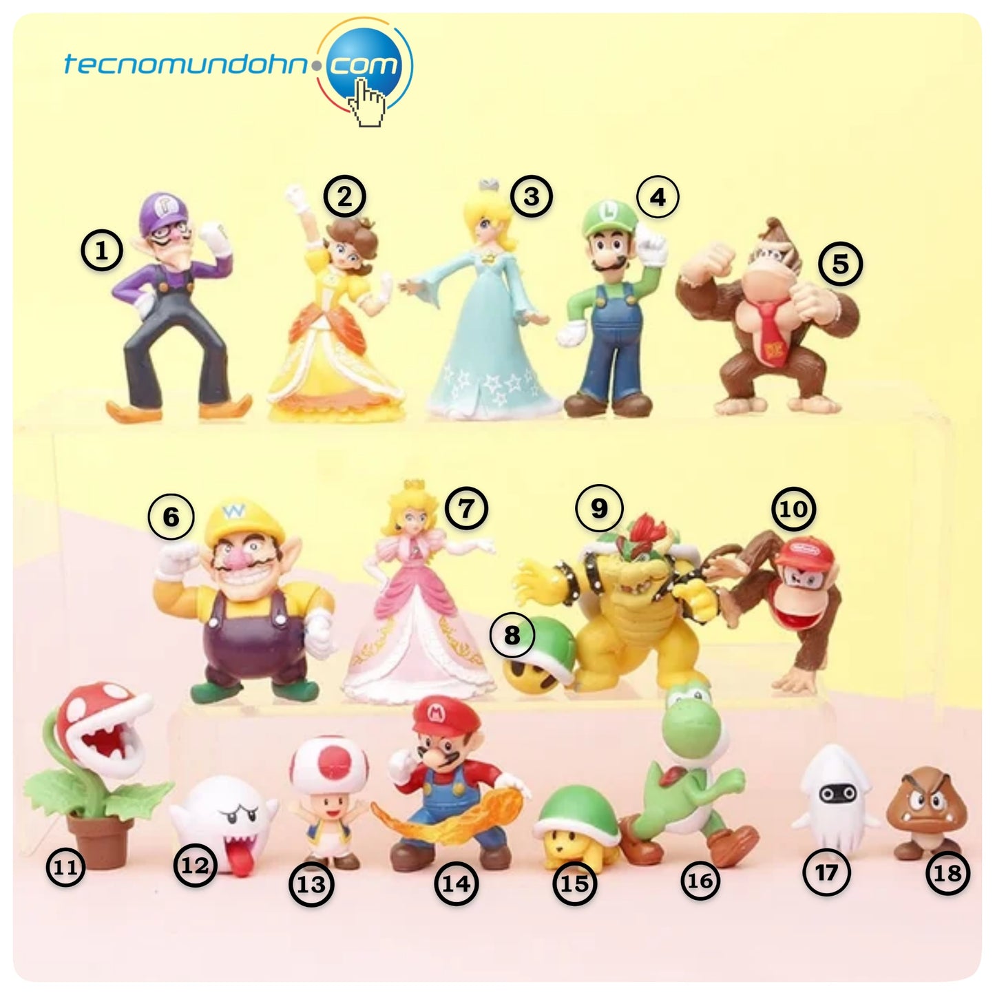Figuras Mario Bros