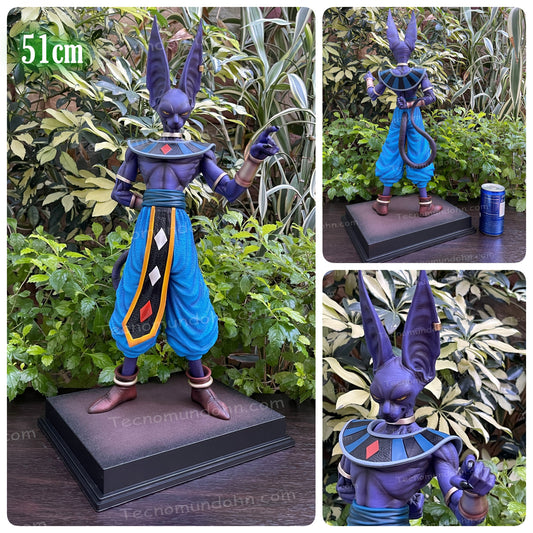 Figura Beerus Dios De La Destrucción 51Cm | Dragon Ball