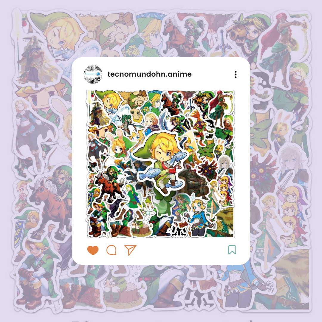 Paquete Calcomanías Zelda (A)