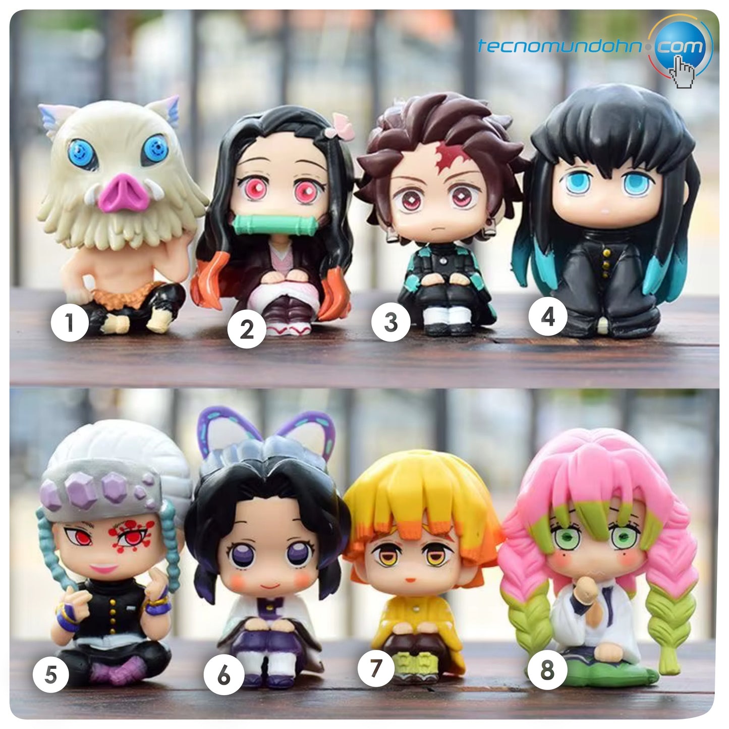 Figuras Demon Slayer 02