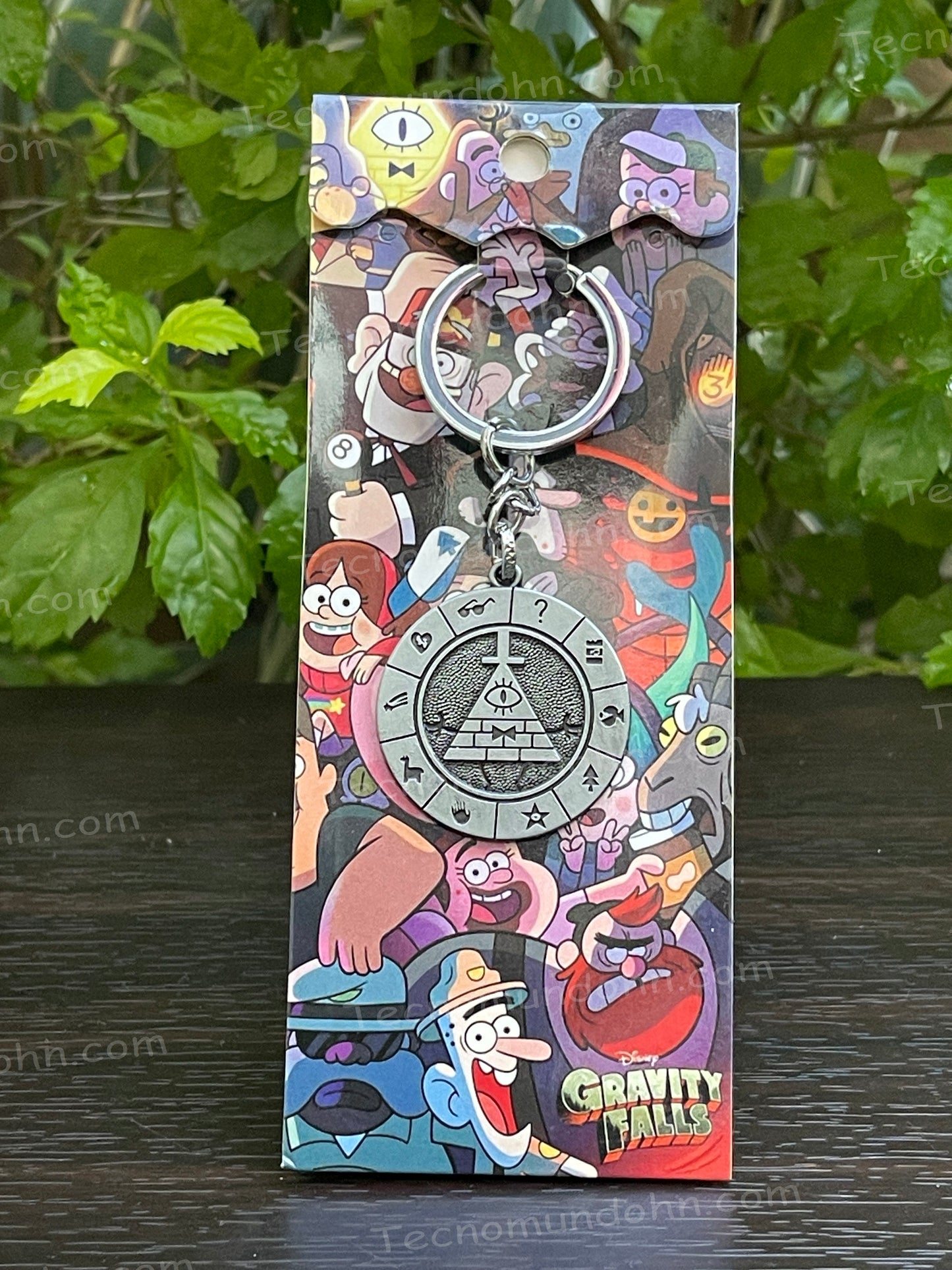 Llavero Rueda De Bill Cipher - Gravity Falls