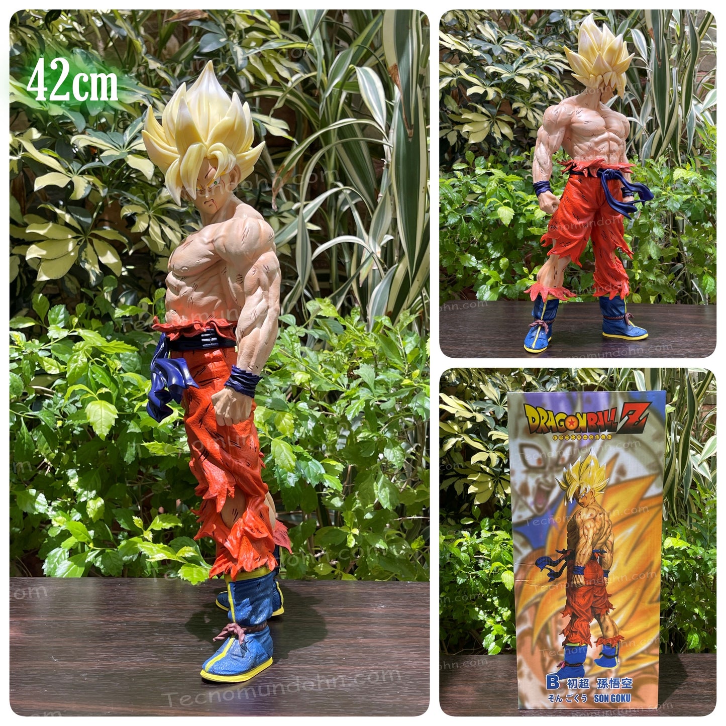 Figura Goku Super Saiyajin En Su Versión "Battle Damage" 42Cm | Dragon Ball