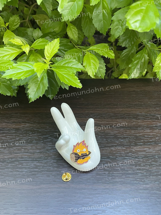 Brooche Calcifer (C) | Studio Ghibli