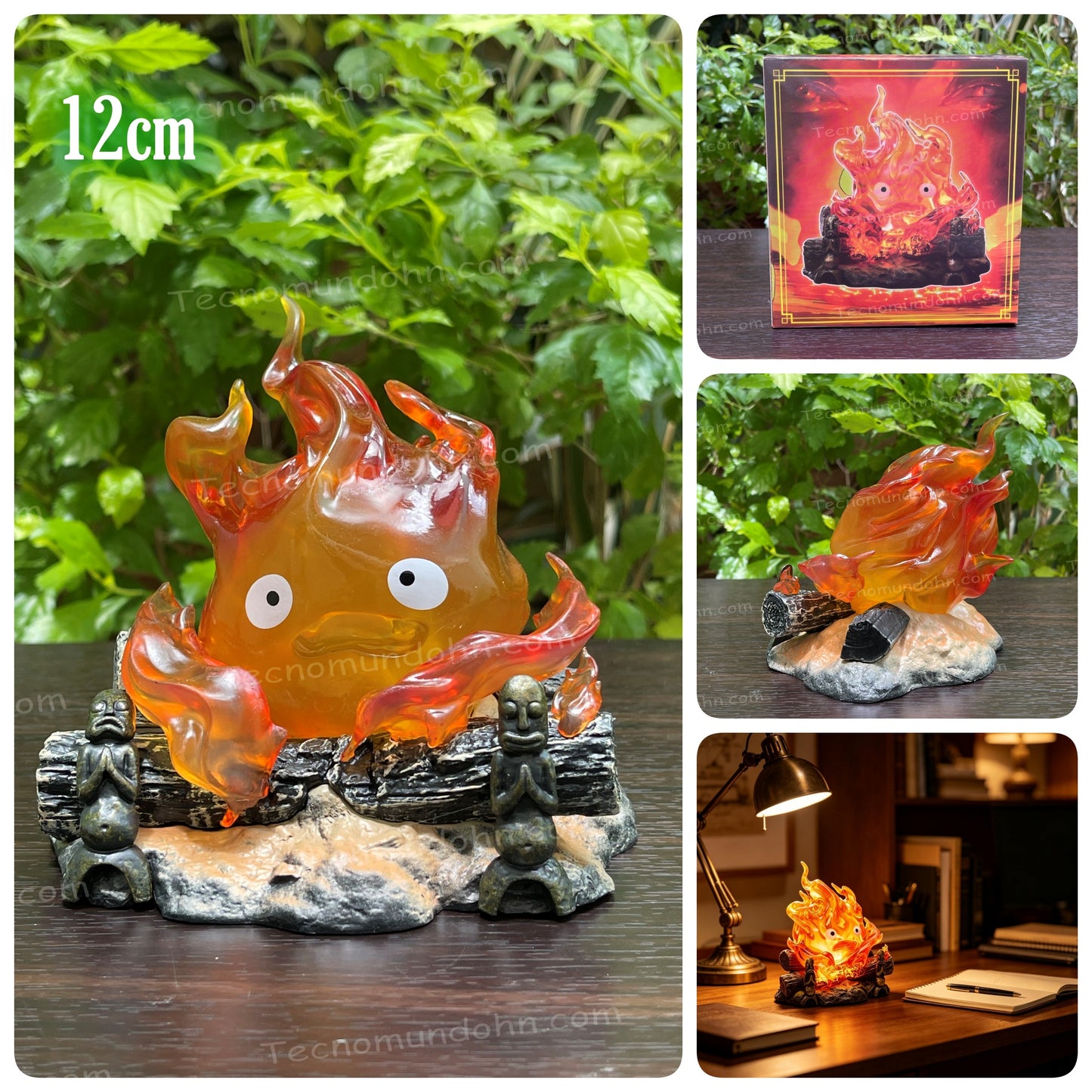 Lámpara De Luz Nocturna De Calcifer 12Cm | Studio Ghibli