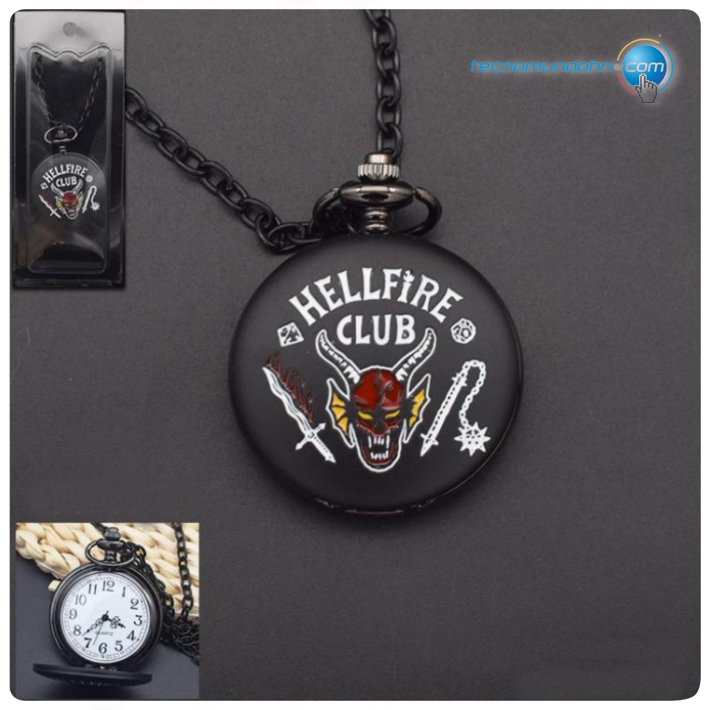 Reloj Hellfire Club Dungeons & Dragons| Stranger Things