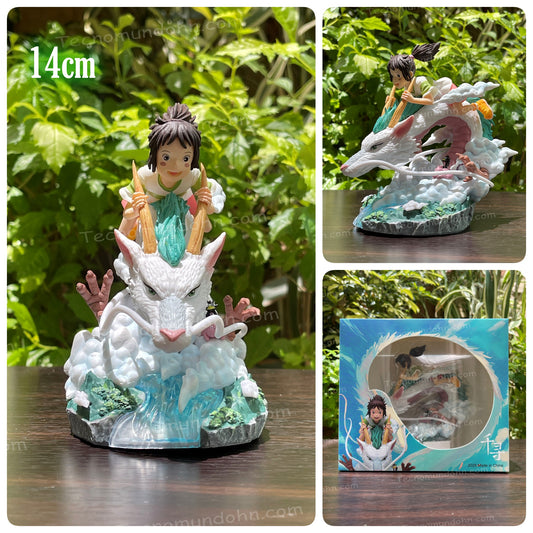 Figura Coleccionable Chihiro Y Dragón Haku 14Cm | Studio Ghibli