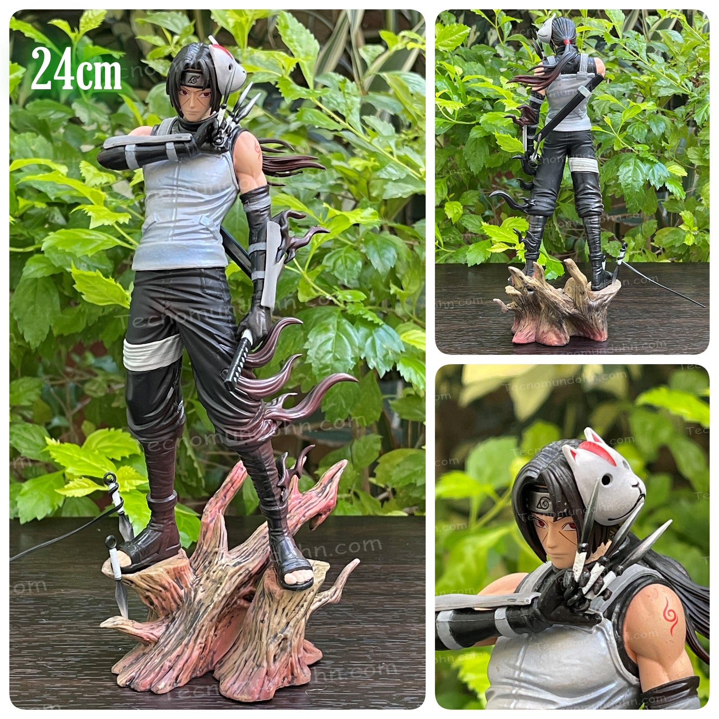 Figura  Itachi Uchiha  Anbu 24Cm | Naruto