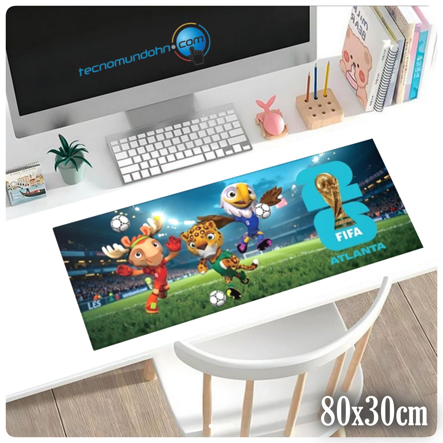 Mouse Pad mascotas Copa Mundial De La Fifa 2026