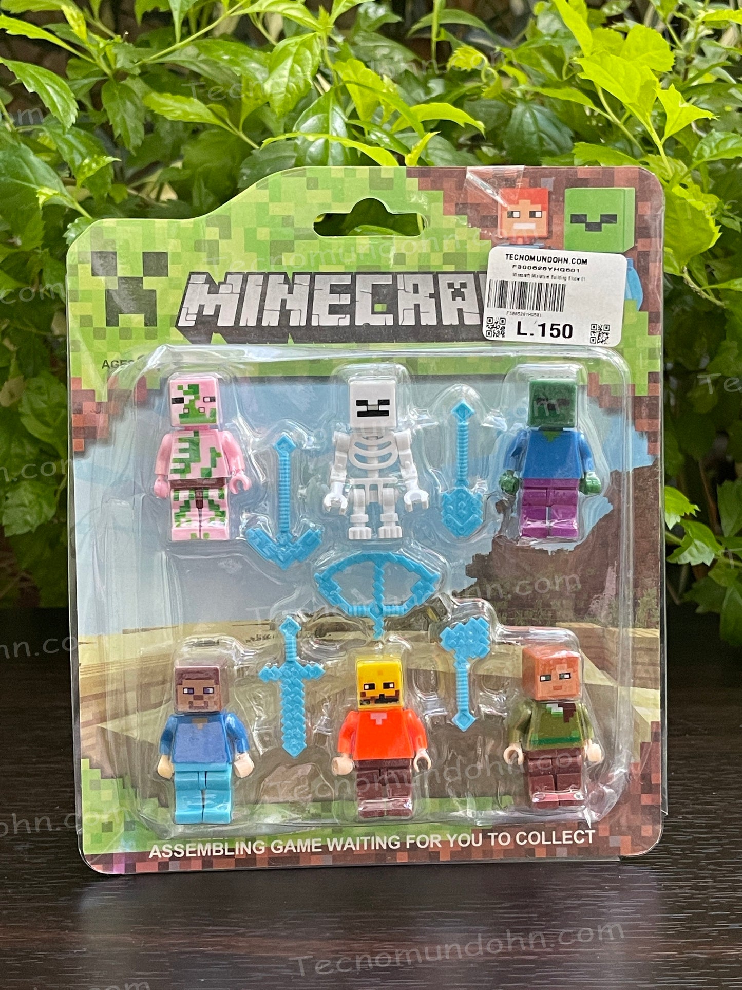 Set 6 Minifiguras De Minecraft  (01)