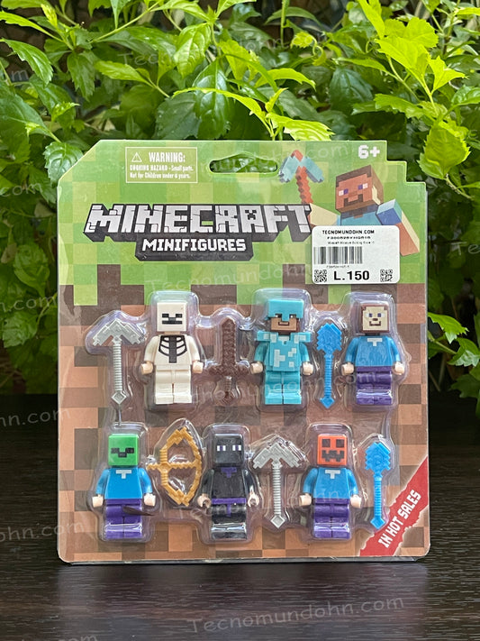 Set 6 Minifiguras De Minecraft  (15)