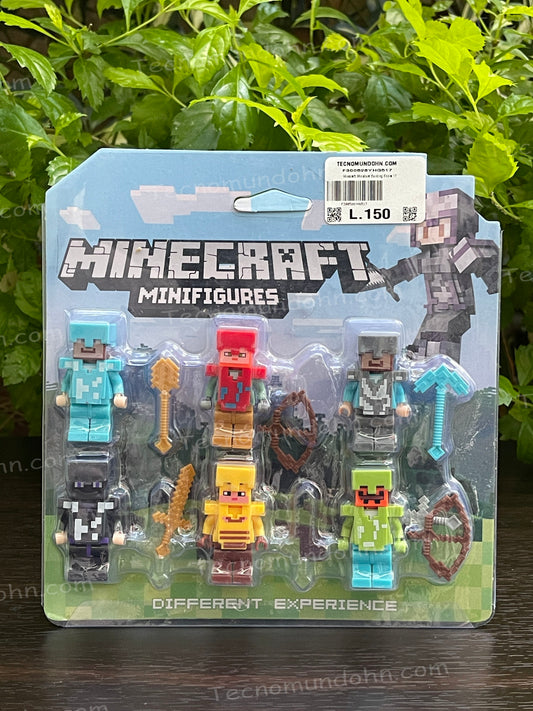 Set 6 Minifiguras De Minecraft  (17)