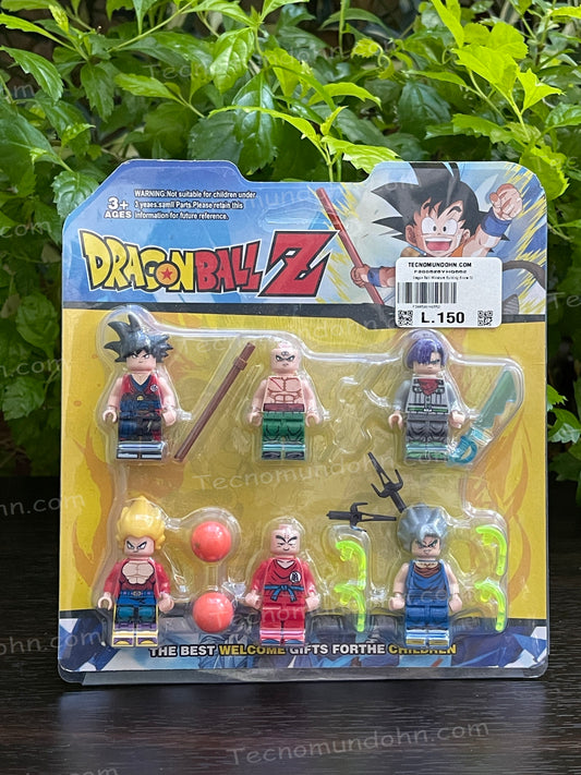 Set 6 Minifiguras De Dragon Ball