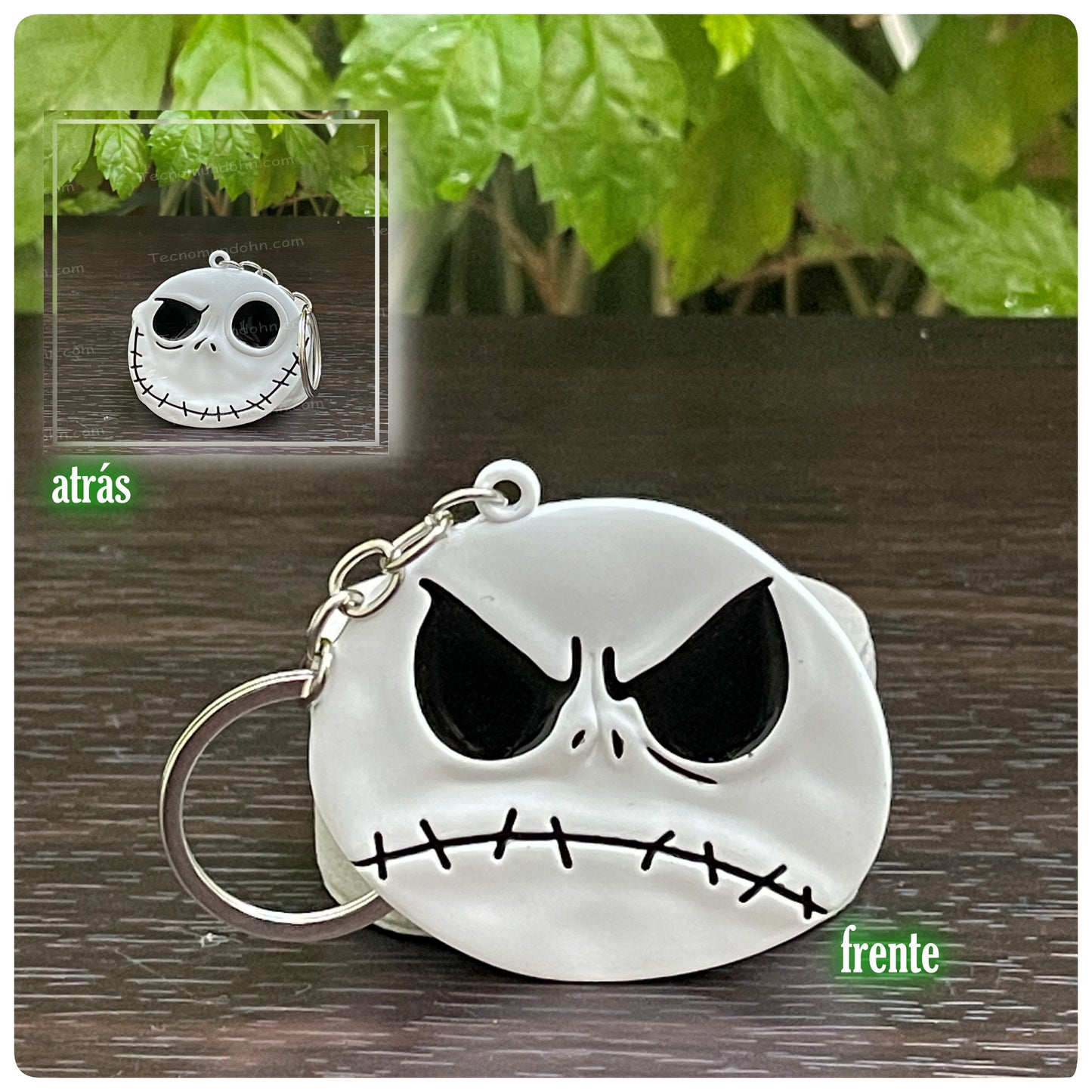 Llavero Doble Cara De Jack Skellington