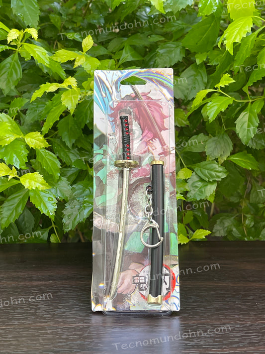 Llavero Katana Demon Slayer (15 cm, B)