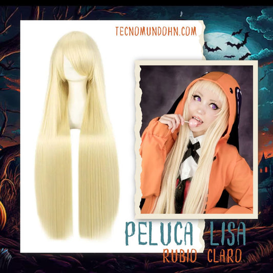 Peluca Rubia Clara Lisa D