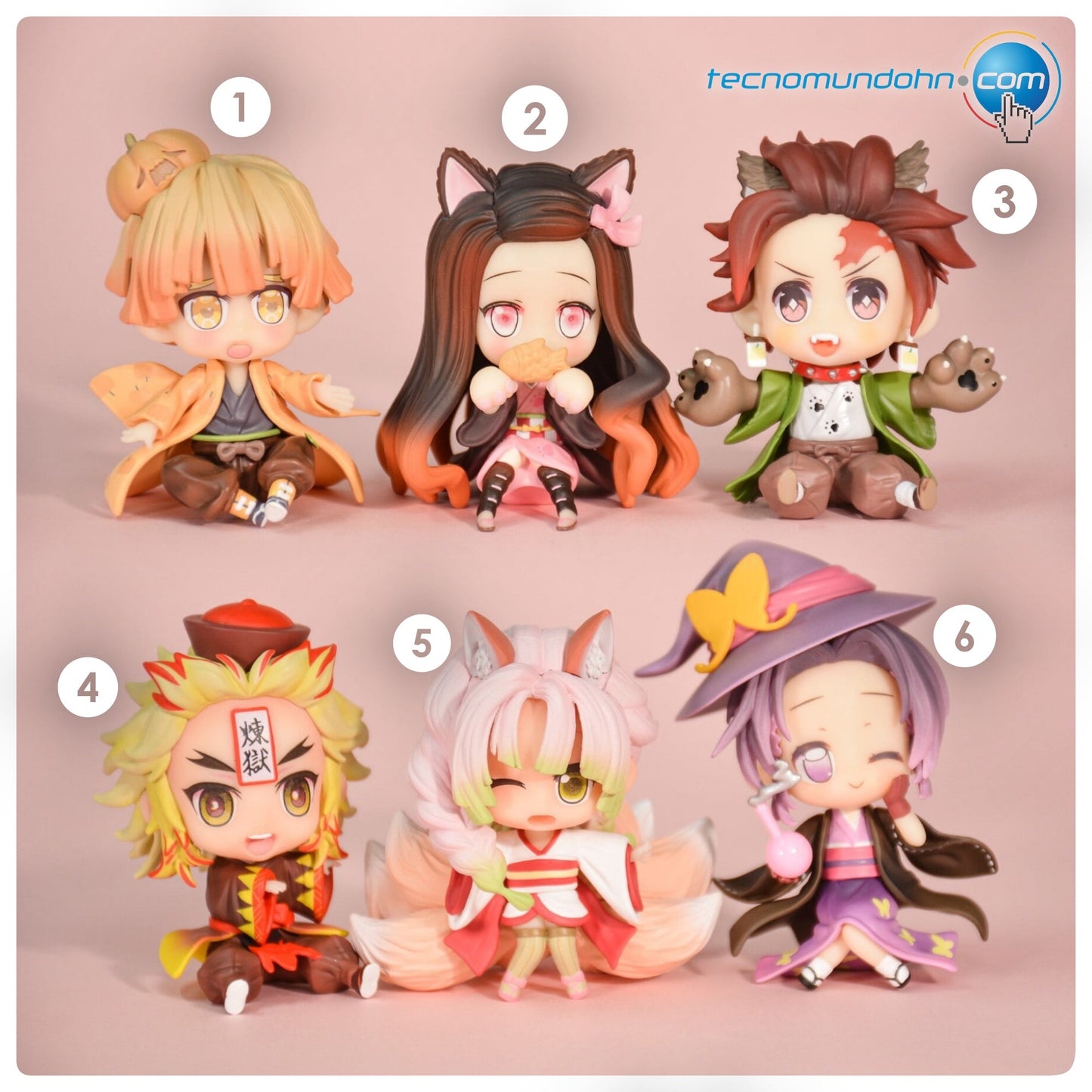 Figuras Demon Slayer Disfraces