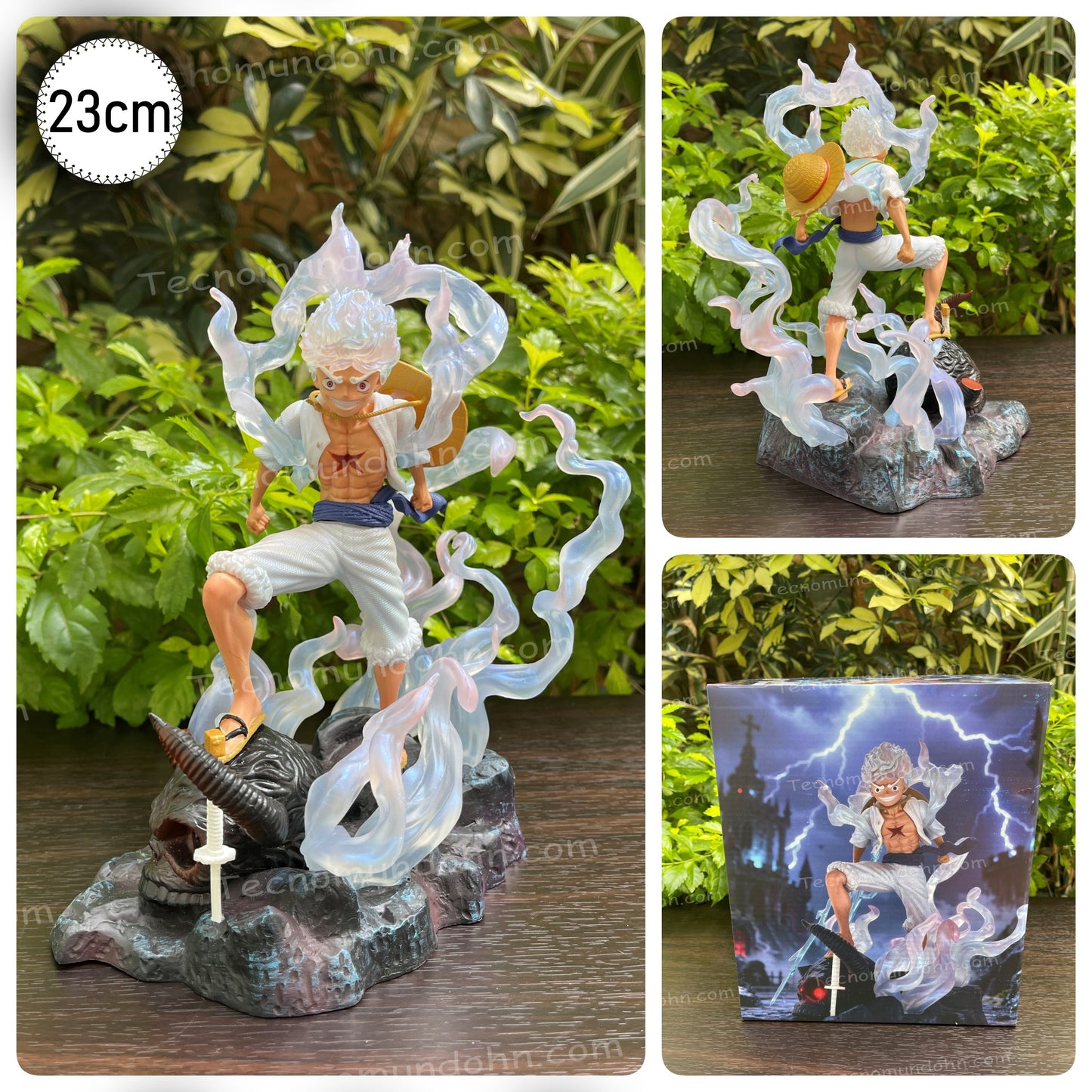 Figura Luffy Gear 5 | One Piece 23Cm