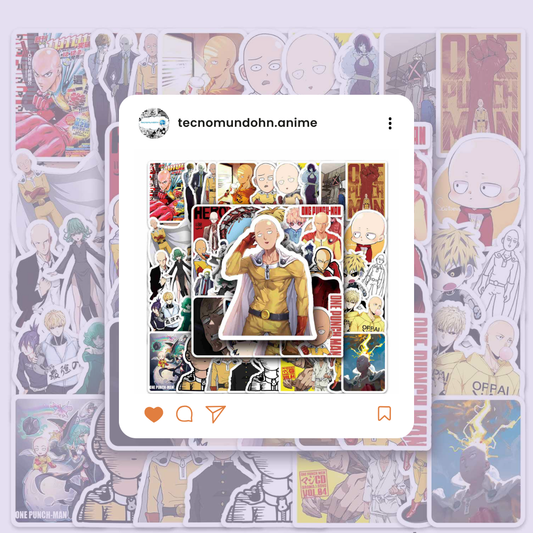 Paquete Calcomanías One Punch Man