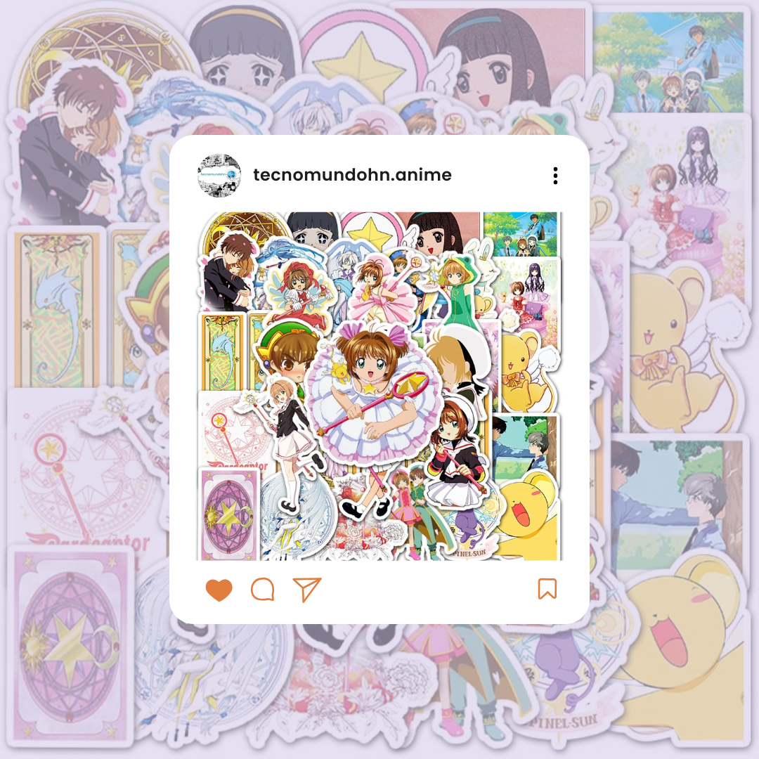 Paquete Calcomanías Sakura Card Captor