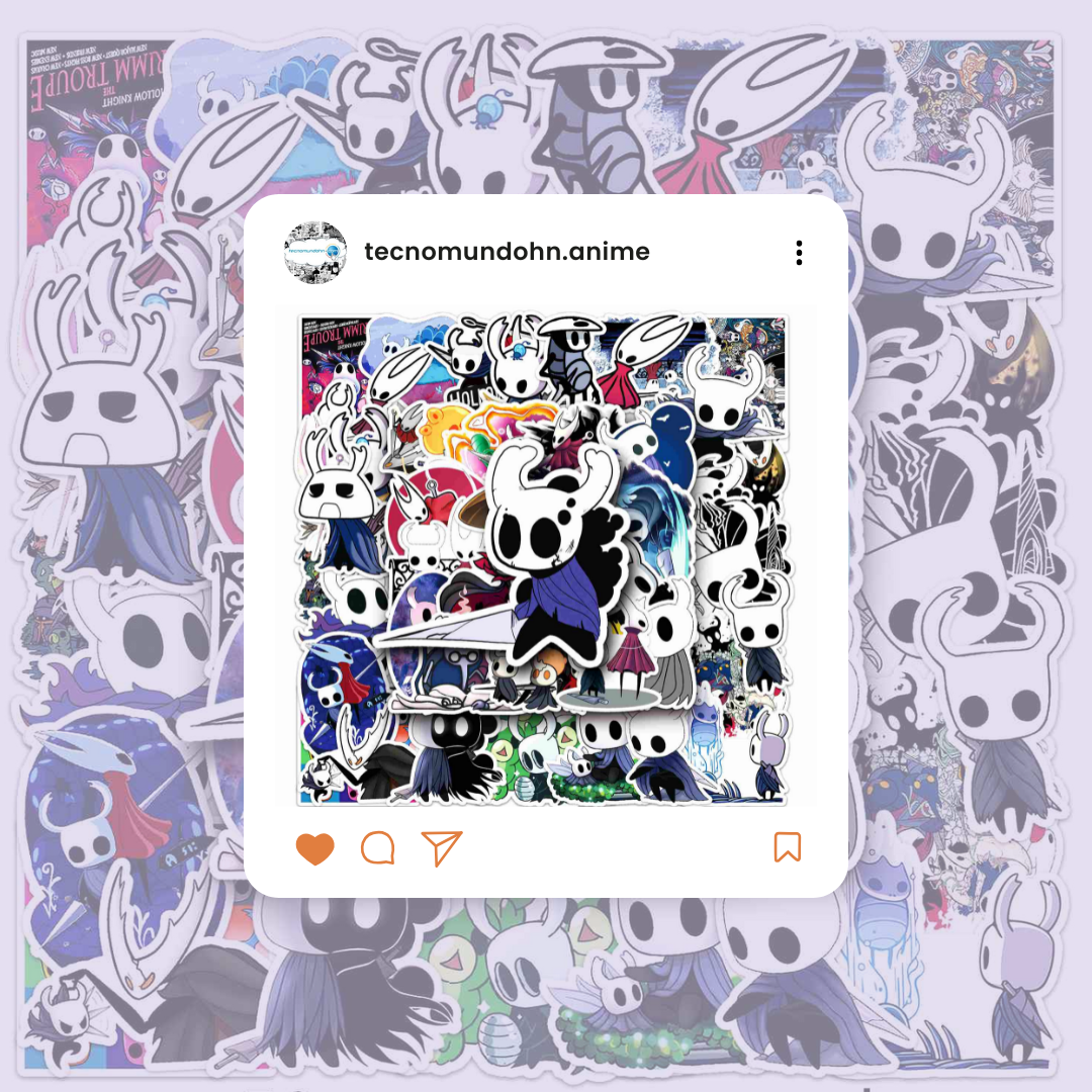 Paquete Calcomanías  Hollow Knight