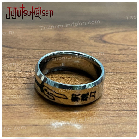 Anillo Jujutsu Kaisen Silver