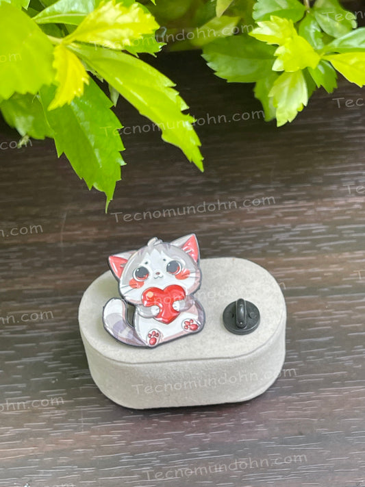 Pin Gatito Adorable