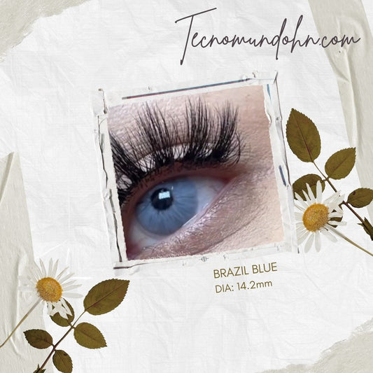 Lente De Contacto Brazil Blue