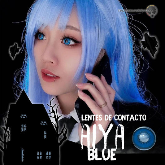Lente De Contacto Aiya Blue