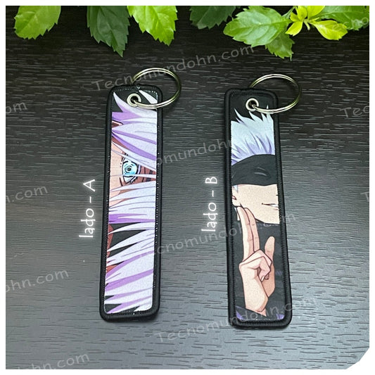 Llavero Bordado Doble Cara Jujutsu Kaisen 12