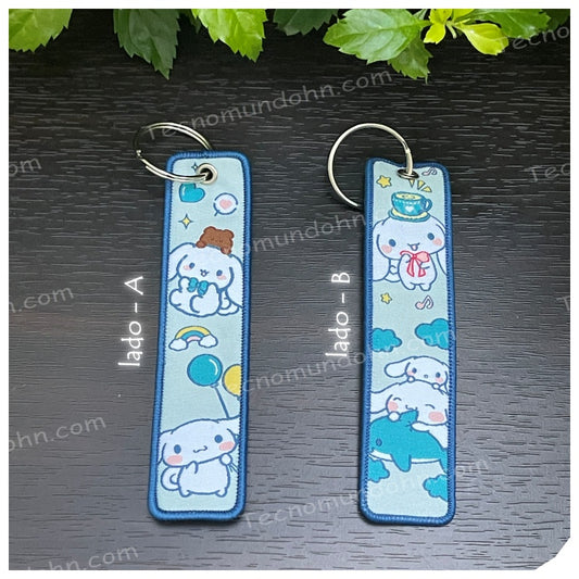 Llavero Bordado Doble Cara Sanrio Cinnamoroll (2)